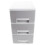 Storage Drawers Plastic Storage Drawer Box Grey 1set 6