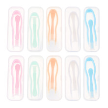 10pcs Lenses Inserters Remover With 10 Lenses Tweezers
