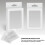 200pcs Shrink Pvc Bags Tamper Evident Packaging Seal 8