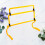 Sports Training Hurdle Yellow 1pcs 4