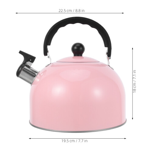 Kettle Teapot Stovetop Pink 1pack 2