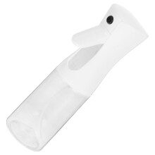 1Pc Compact White Plastic Cooking Oil Bottle Spray for Household Use