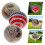 3 Pcs Golf Practice Balls Small Rubber For Long Distance 2 Layers 5