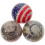 3 Pcs Golf Practice Balls Small Rubber For Long Distance 2 Layers 6