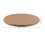 Light Brown Coat Rack Holder Base For Home Easy Installation 3