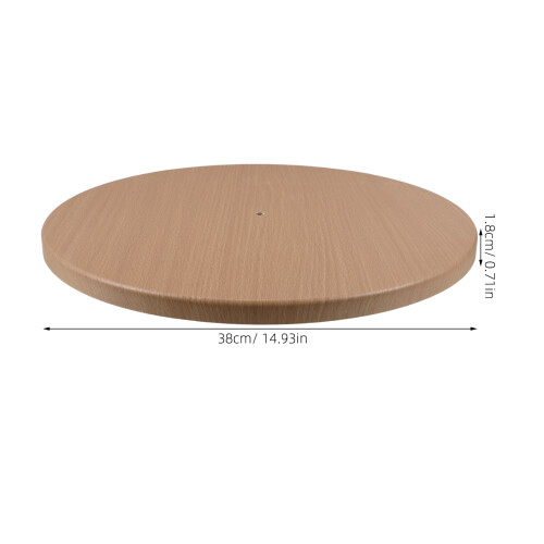 Wooden Standing Coat Tree Base with Round Design for Home Office 2