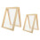 Minimalist 2pcs Handmade Paper Mesh Frame For Home Decor 11