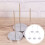 Mlins  5 Pcs Ticket Stabber For Restaurant Slim Receipt Spike 5