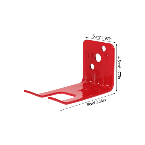 4 Pcs Holder Fire Extinguisher Wall Mount Bracket 2