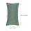 Ergonomic Pillow Imitation Linen 2pcs 7.7x5.1x2in 8