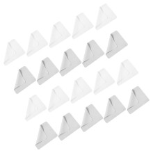 Non-Scratch Eye Glass Wipes White Cotton 20pcs