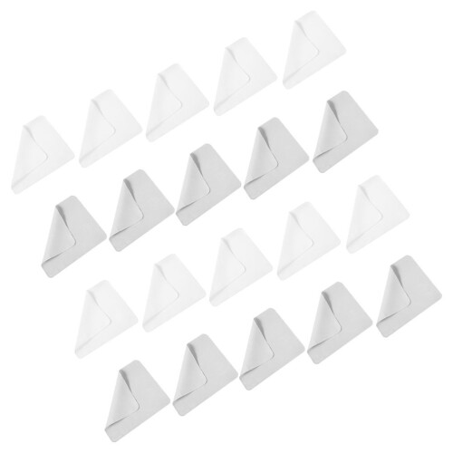 Non-Scratch Eye Glass Wipes White Cotton 20pcs
