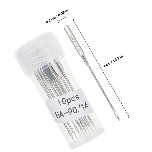 Sewing Needle Stainless Steel 60pcs 1.6in 1