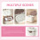 Leak Proof Baby Formula Container White Set 10