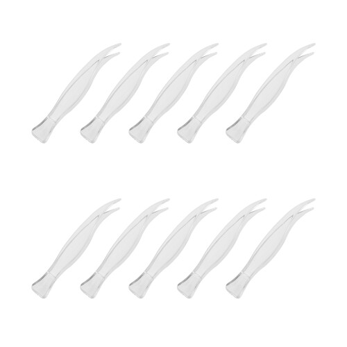 Worgeous  25 Pcs Plastic Clip Stable Performance Tweezers Labor-Saving 1