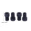 4 Pcs Valve Conversion Nozzle Air Pump For Bike Bicycle Adapter Tool 5