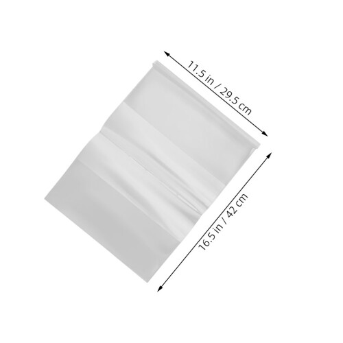 Clear Pp Book Sleeves Transparent A4 Planner Protector Use 2