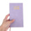 Planner Violet Cuir Synthétique Journal Agenda Temps 4