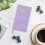 Planner Violet Cuir Synthétique Journal Agenda Temps 6