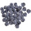 100Pcs Blue Lifelike Foam Blueberries Artificial Fruit Decorations 9