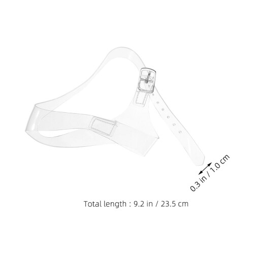 5Paren Heldere Onzichtbare Straps Tpu Anti-Slip 2
