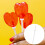 Lollipop Sticks White 60pcs 3.1in 11