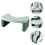 Bathroom Stool Green 1pc 15.72x9.82x6.68in 11