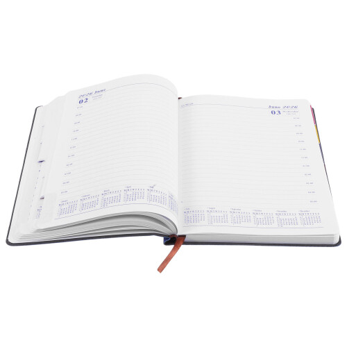Blue Academic Planner For Writing Comprehensive Coverage