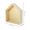 Wall Floating Shelf Wooden House Shape 2pack 10.8in 2