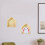 Wall Floating Shelf Wooden House Shape 2pack 10.8in 5