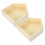 Wall Floating Shelf Wooden House Shape 2pack 10.8in 9
