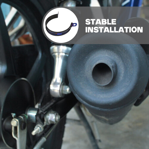 Retaining Ring Motorcycle Fixed Coupling Clamp 2