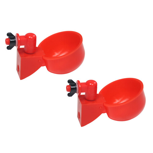 2St Compacte Plastic Kippen Drinkbak Automatisch En Duurzaam 1