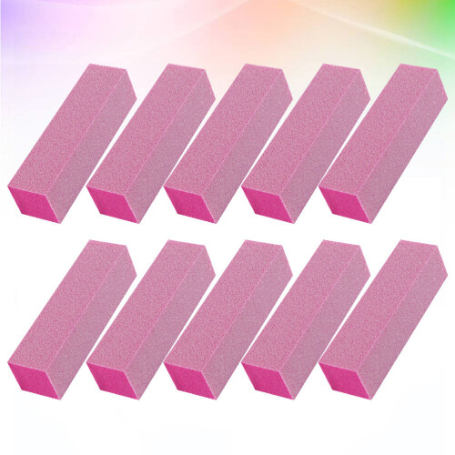 10 Pcs Polishing Tool Manicure Tools Buffing Block Buffer Device 2