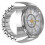 Silver Digital Ring Watch Stylish Convenient Woman 11