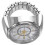 Silver Digital Ring Watch Stylish Convenient Woman 7