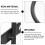 6pcs Wall Mounted Iron Rack For Beverage Storage And Display 9