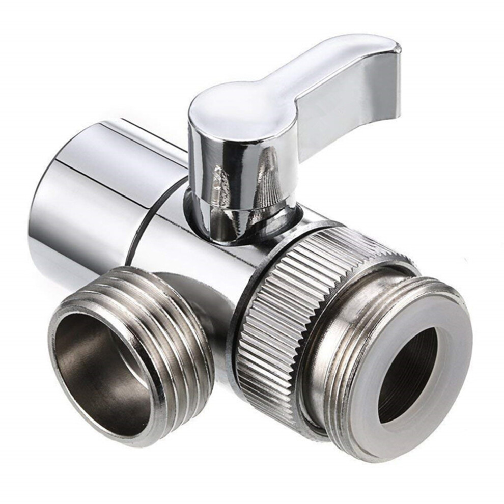 3 -Way Shower System With Handheld Silver Diverter Faucet Valve 3163702833530