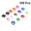 100 Pcs Self Backing Eyelet Grommet Eyelets Punch Kit Buttons 5