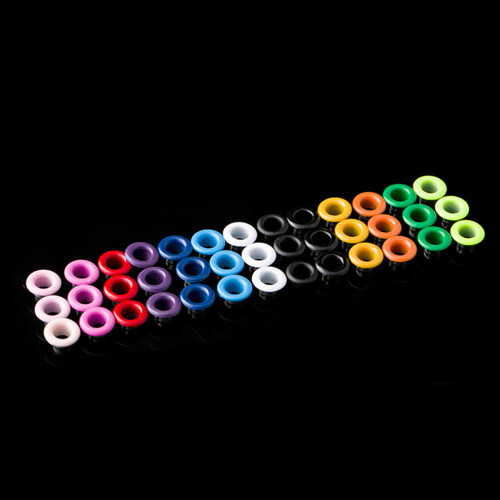 100 Pcs Self Backing Eyelet Grommet Eyelets Punch Kit Buttons 2