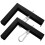 Projector Hanging Mount L Shaped Black Iron 2pcs 1