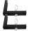 Projector Hanging Mount L Shaped Black Iron 2pcs 8