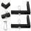 Projector Hanging Mount L Shaped Black Iron 2pcs 5