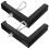Projector Hanging Mount L Shaped Black Iron 2pcs 11