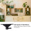Platform Speaker Stand Plastic 1pcs 7.1x4.5x3.3in 6