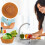1pc Plastic Basket Coffee Color For Kitchen Storage Use 6