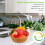 1pc Plastic Basket Coffee Color For Kitchen Storage Use 10