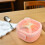 Raindrops Baby Bowls Travel Silicone Orange 1pack 6