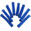 Engine Ignition Cover Blue Heat Insulation 8 Pcs 2