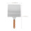 1pc Silver Pizza Transfer With Easy Clean Wooden Handle 2
